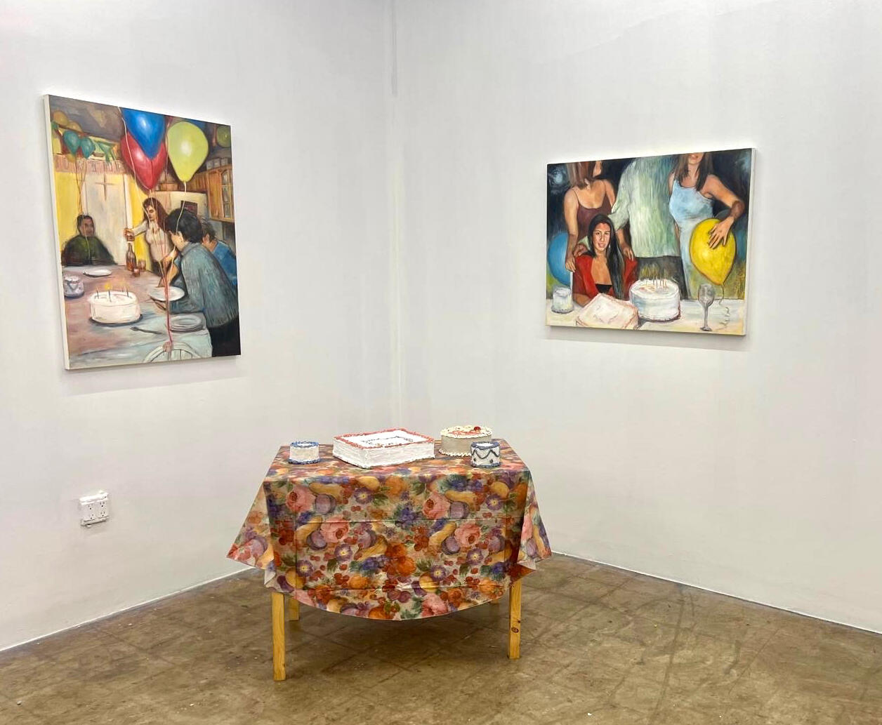 “Do You Remember the Cake?” 2024 - Thesis Exhibit @ The Laundromat